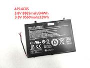 原厂 ACER AP14C8S(1ICP4/58/102-3) 笔记本电脑电池 Li-ion 3.8V 8560mAh, 32Wh 