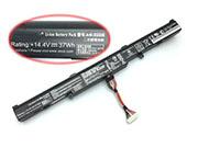 原装ASUS X750JN-TY033D 电池Li-ion 14.4V 2500mAh, 37Wh 