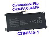 原装ASUS CHROMEBOOK FLIP C436 电池Li-Polymer 11.55V 3640mAh, 42Wh 