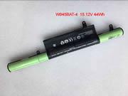 原厂 CLEVO 6-87-W945S 笔记本电脑电池 Li-ion 15.12V 2800mAh, 44Wh 