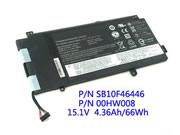 原厂 LENOVO ASM P/N SB10F46447 笔记本电脑电池 Li-ion 15.2V 4400mAh, 66Wh 