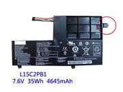 原装LENOVO YOGA 520-14IKB(80X800YVGE) 电池Li-ion 7.6V 4610mAh, 35Wh 