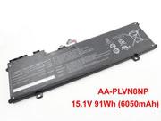 SAMSUNG NP880Z5E 替代电池 Li-Polymer 15.1V 6050mAh, 91Wh 