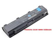 原装TOSHIBA SATELLITE C850D/01X 电池Li-ion 10.8V 4200mAh, 48Wh 