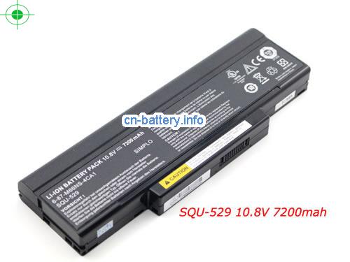  image 1 for   7200mAh高质量笔记本电脑电池 Asus SQU-605, SQU-601, SQU-529, SQU-528,  laptop battery 