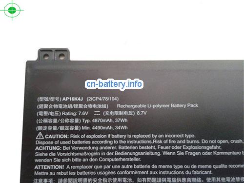  image 2 for  CHROMEBOOK SPIN 11 R751TN-C9KF laptop battery 