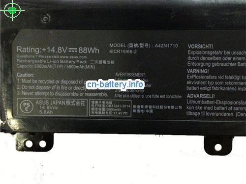  image 2 for  ROG STRIX GL702VI-BA035T laptop battery 