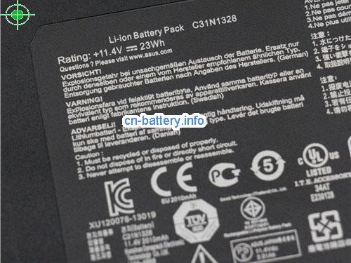  image 2 for  原厂 C31n1328 电池  Asus Pro Advanced B551lg-1a 系列  laptop battery 