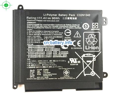  image 2 for  96wh 原厂 Asus C32n1340 电池  Zenbook Nx500jk 系列  laptop battery 