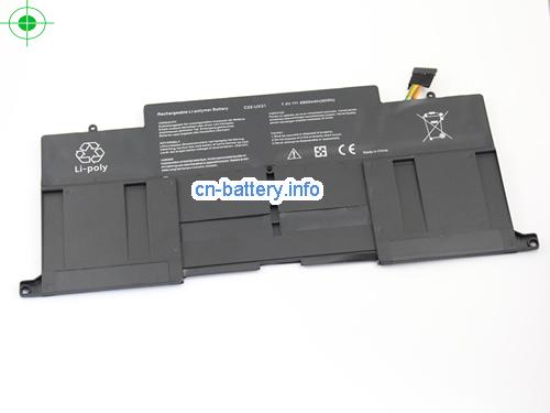  image 5 for  New C23-ux31 C22-ux31 替代 电池  Asus Zenbook Ux31 Ux31e Ux31e-dh72 笔记本电脑  laptop battery 