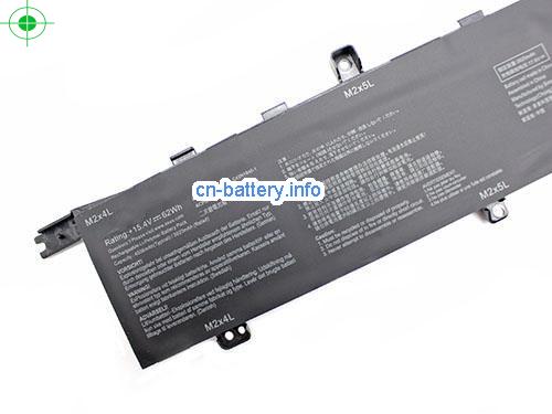  image 3 for  原厂 Asus C42n1846-1 电池 Li-polymer 15.4v 62wh 4icp5/41/75-2  laptop battery 