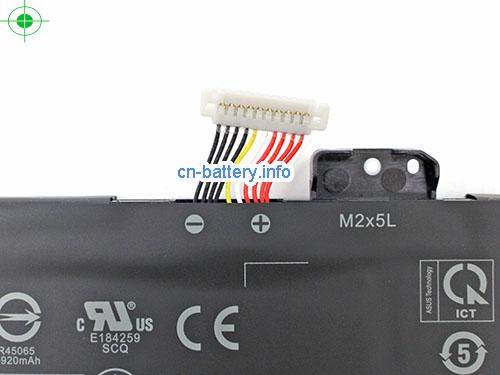  image 5 for  原厂 Asus C42n1846-1 电池 Li-polymer 15.4v 62wh 4icp5/41/75-2  laptop battery 