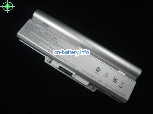  image 1 for  原厂 23+050510+00 Extended 电池  Averatec 2200 2300 系列 笔记本电脑 Silver 7.2ah  laptop battery 
