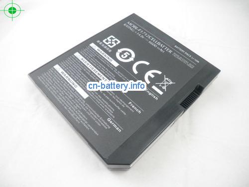  image 2 for  原厂 Alienware Mobl-f1712cellbatter 电池 6600mah 12cells  laptop battery 