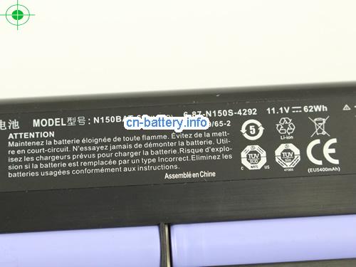  image 2 for  6-87-N150S-4U91 laptop battery 