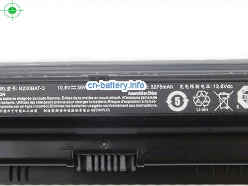  image 2 for  原厂 N230bat-3 电池 Clevo N230bat3 Li-ion 10.8v 36wh  laptop battery 