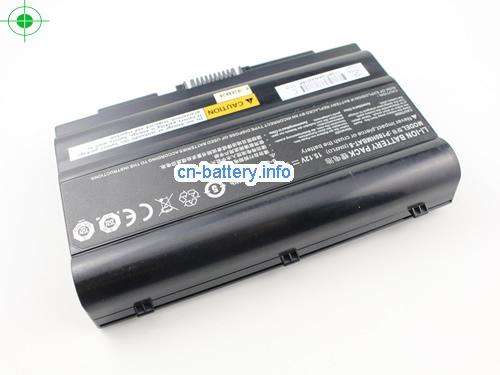  image 4 for  Clevo 6-87-p180s-427 P180hmbat-3 P180hmbat-8 Clevo P180hmbat-8 系列 笔记本电池 5900mah  laptop battery 