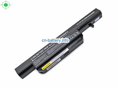  image 2 for  原厂 C4500bat-6 电池 Clevo 6-87-c450s-4r4 11.1v 58wh 5200mah Li-polymer  laptop battery 