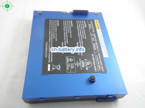 image 4 for  Clevo D900tbat-12 87-d9tas-4d61 电池  Portanote D900 D900k 系列 笔记本电脑 6600mah 12-cell Blue  laptop battery 