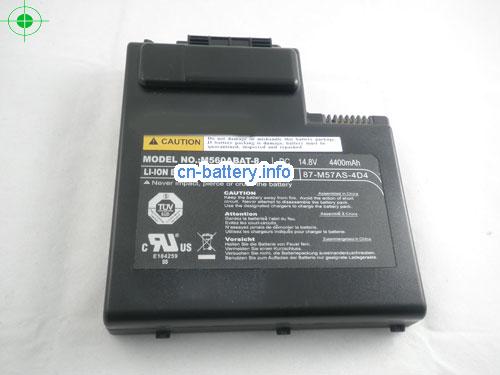 image 2 for  原厂 Clevo M560bat-8, M560abat-8, 87-m57as-474, 87-m57as-4d4, M560 系列 电池 8-cell  laptop battery 