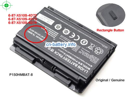  image 1 for  P150HMBAT-8 laptop battery 
