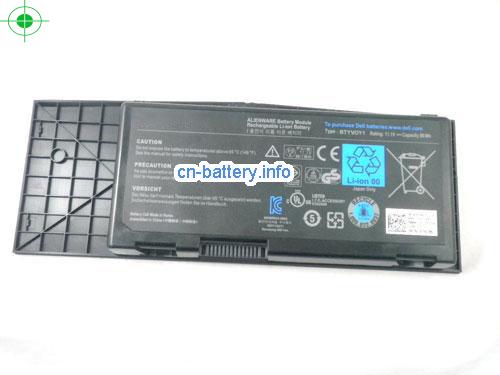  image 5 for  原厂 Btyv0y1 7xc9n C0c5m 电池  Dell Alienware M17x R3 笔记本电脑 90wh 9cells  laptop battery 