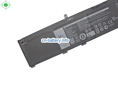  image 3 for  原厂 Mv07r 电池 W5w19  Dell G5 5000 Li-polymer 68wh 15.2v  laptop battery 