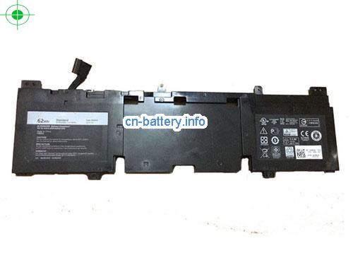  image 1 for  原厂 N1wm4 电池  Dell Alienware 13 R2 系列 笔记本电脑 Li-ion 62wh  laptop battery 