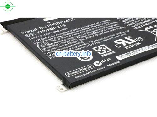  image 3 for  原厂 Fujitsu Fmvnbp219 Fpb0280 Fpcbp345z 电池 42wh  laptop battery 