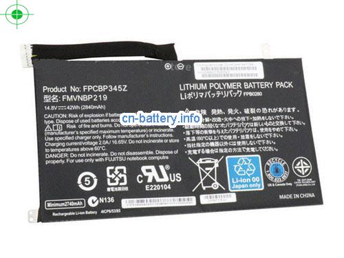  image 5 for  原厂 Fujitsu Fmvnbp219 Fpb0280 Fpcbp345z 电池 42wh  laptop battery 