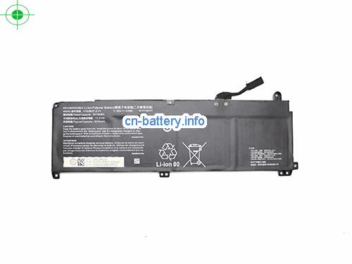  image 1 for  原厂 V150bat-3-41 电池   Hasee Z7 Z8 G8 系列 11.55v 41wh  laptop battery 