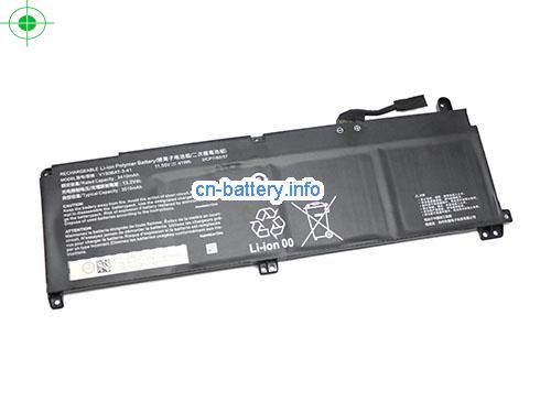  image 2 for  原厂 V150bat-3-41 电池   Hasee Z7 Z8 G8 系列 11.55v 41wh  laptop battery 