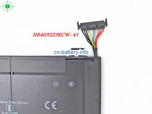  image 5 for  原厂 Huawei Hb4692z9ecw-41 电池 15.28v 3665mah 56wh 可充电  laptop battery 