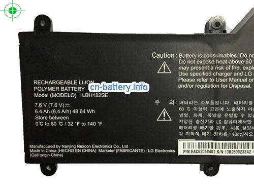  image 2 for  原厂 Lbh122se 电池  Lg U460 Ultrabook   laptop battery 