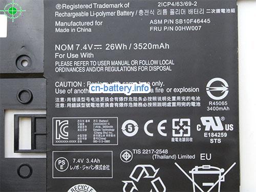  image 2 for  00HW007 laptop battery 