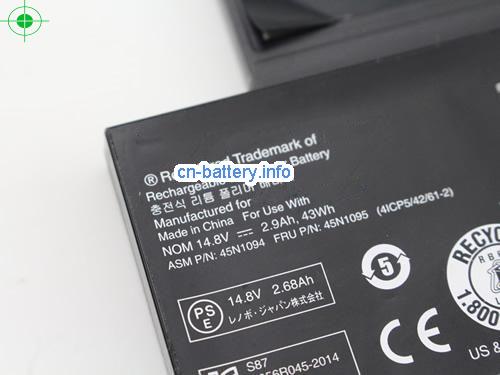  image 4 for  45N1095 laptop battery 