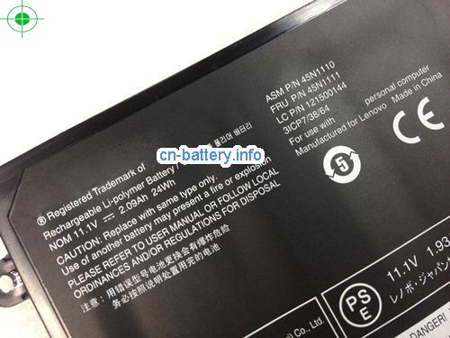  image 4 for  24wh Lenovo Lenovo 45n1113 45n1112 电池   laptop battery 