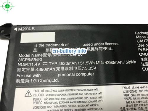  image 2 for  原厂 Lenovo L17l3pe0 电池 Pack 可充电   laptop battery 