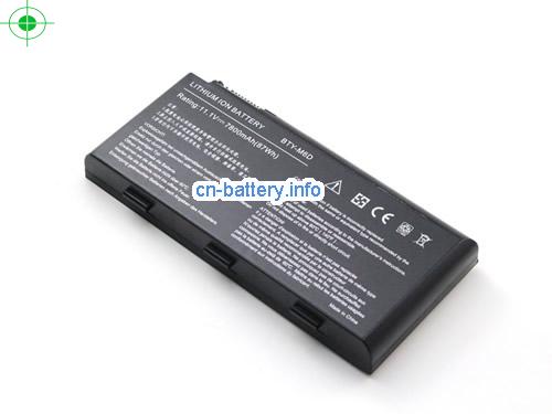  image 3 for  原厂 Bty-m6d 笔记本电池  Msi Gx660r E6603 Gt70 Gt780 Gx660 Gt60 Gt70 Gx680 系列 9 Cells  laptop battery 