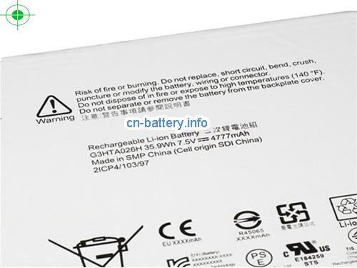  image 2 for  G3hta027h Dynr01 电池  Microsoft Surface Pro 4 1724   laptop battery 