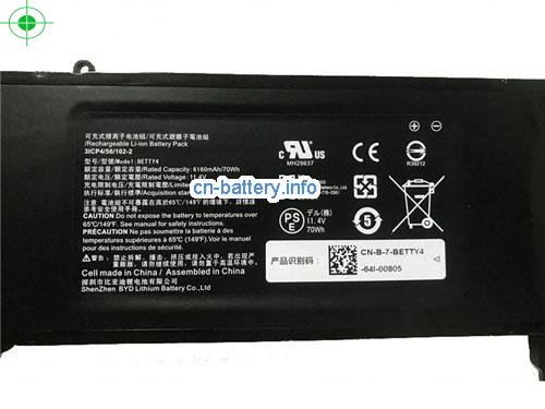  image 2 for  原厂 Razer Betty4 电池 Pack  Blade 2016 笔记本电脑  laptop battery 