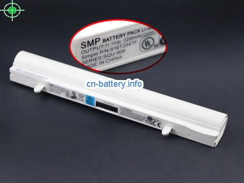  image 1 for  原厂 Squ-908 电池  Smp Q130v D2 Q130x Q130y 916t2047f 2200mah  laptop battery 