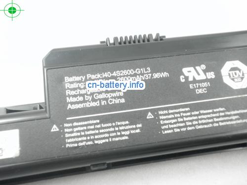  image 5 for  I40-4S2600-G1L3 laptop battery 