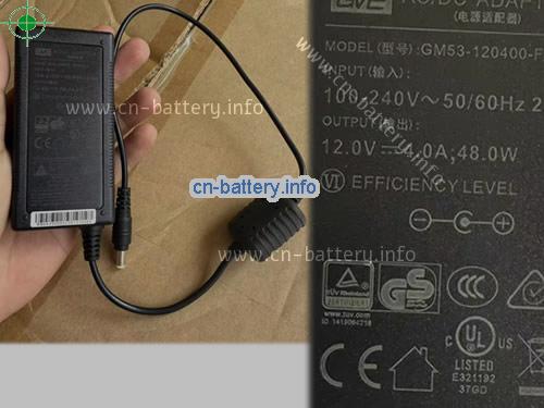 Gve Laptop AC Aapter 12V 4A