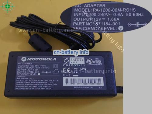 Motorola Laptop AC Aapter 12V 1.66A