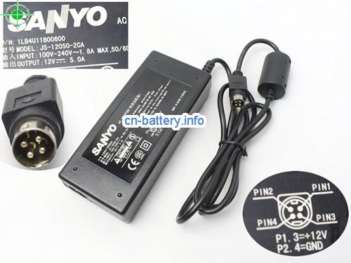 sanyo JS-12050-2CA电源12V 5A 60W