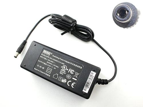 MOSO 12V 4A Laptop AC Adapter 笔记本电源，笔记本电源5.5 x 2.5mm 