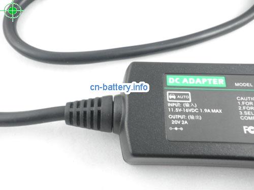  image 3 for  CAR 20V 2A笔记本适配器，笔记本电脑充电器在线網購,CAP20V2A40W-5.5x2.5mm 