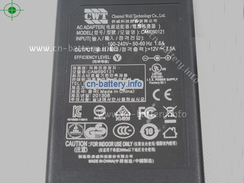  image 3 for  CWT 12V 7.5A笔记本适配器，笔记本电脑充电器在线網購,CWT12V7.5A90W-5.5x2.1mm 