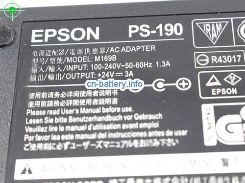  image 3 for  EPSON 24V 3A笔记本适配器，笔记本电脑充电器在线網購,ESPON24V3A72W-5.5x2.5mm 